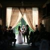 Picture of a wedding ceremony.
